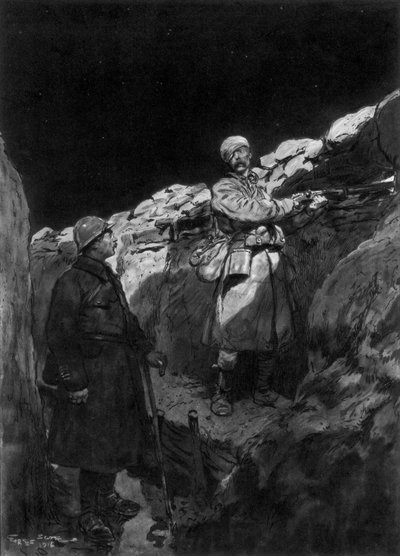 Le Gardien du Crénau de Georges Bertin Scott