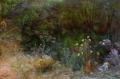 Un lago con náyades de Georges Clairin