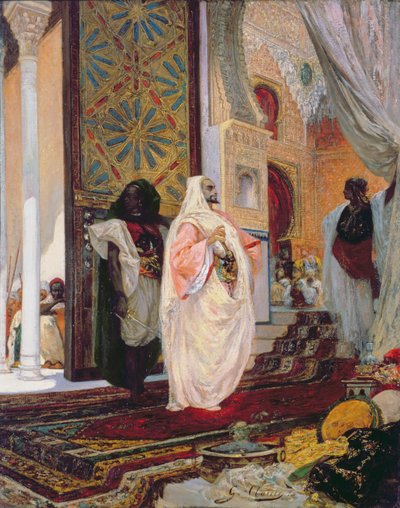 Entrar en el harén de Georges Clairin