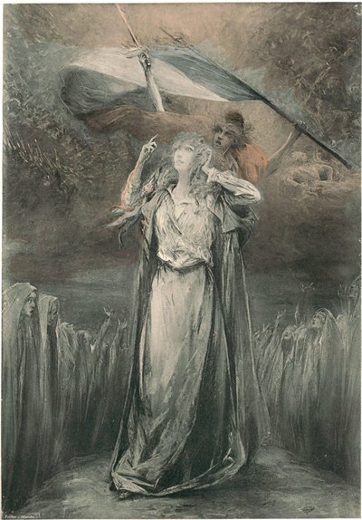Georges Jules Victor Clairin - Théroigne de Méricourt de Georges Clairin