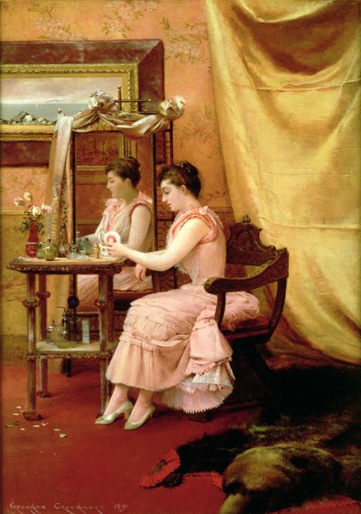 En el Tocador de Georges Croegaert