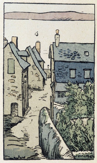 Honfleur - en "Sur les chemins de France" por Georges Delaw de Georges Delaw