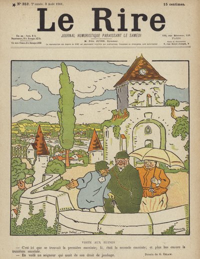 Ilustración para Le Rire de Georges Delaw