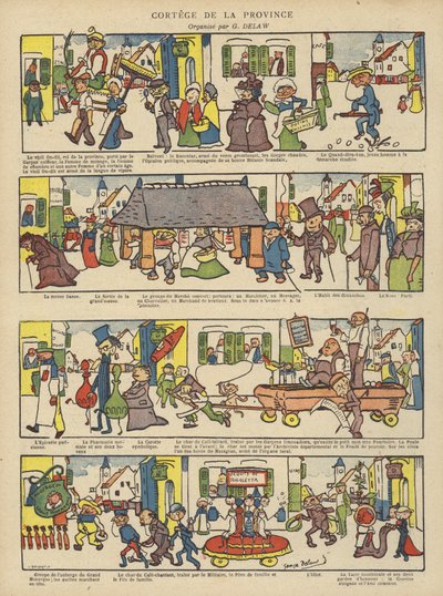 Ilustración para Le Rire de Georges Delaw