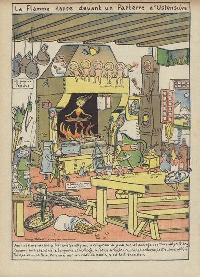 Ilustración para Le Rire de Georges Delaw