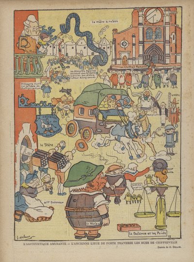 Ilustración para Le Rire de Georges Delaw