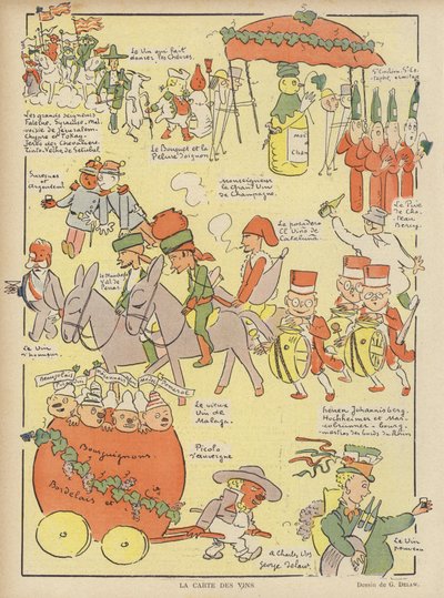 Ilustración para Le Rire de Georges Delaw