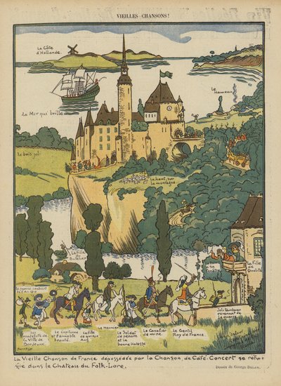 Ilustración para Le Rire de Georges Delaw