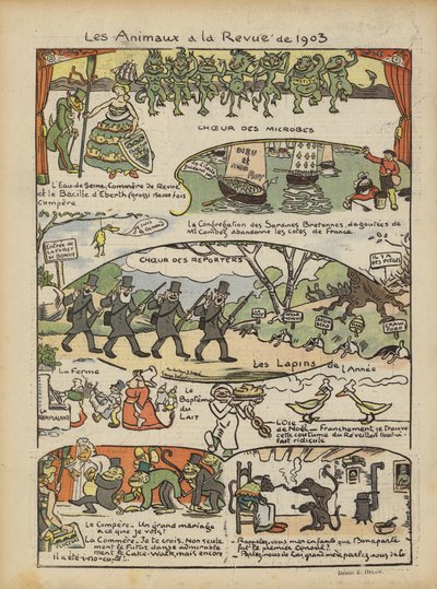 Ilustración para Le Rire de Georges Delaw