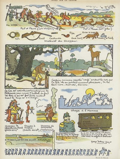 Ilustración para Le Rire de Georges Delaw