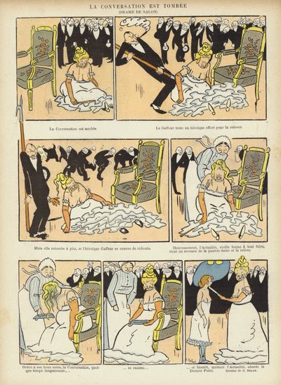 Ilustración para Le Rire de Georges Delaw