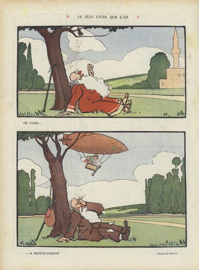 Ilustración para Le Rire de Georges Delaw
