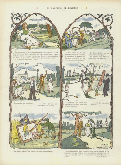 Ilustración para Le Rire de Georges Delaw