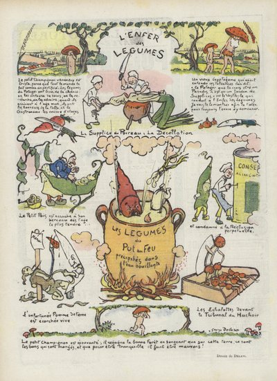 Ilustración para Le Rire de Georges Delaw