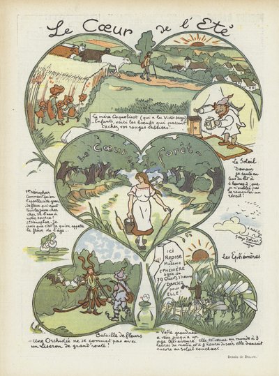 Ilustración para Le Rire de Georges Delaw
