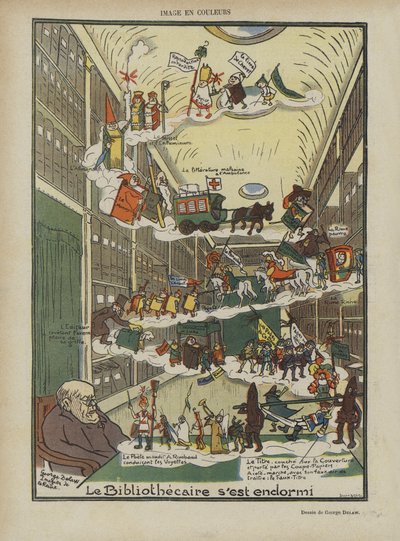 Ilustración para Le Rire de Georges Delaw