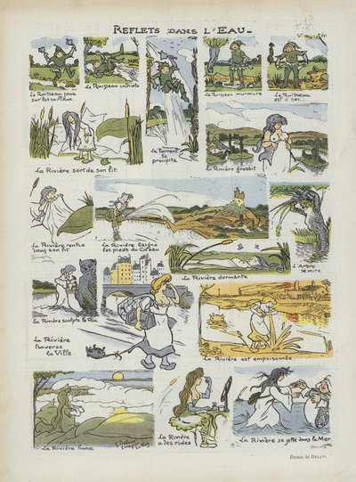 Ilustración para Le Rire de Georges Delaw