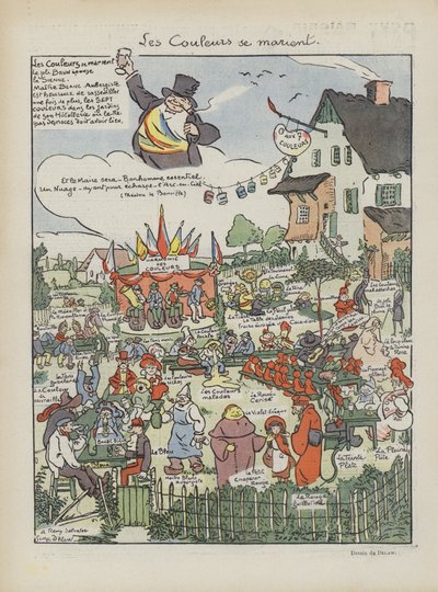 Ilustración para Le Rire de Georges Delaw