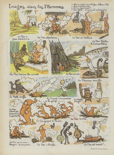 Ilustración para Le Rire de Georges Delaw