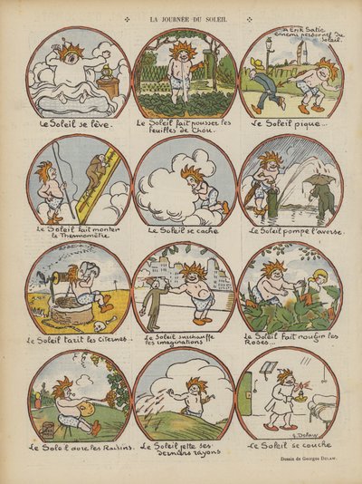 Ilustración para Le Rire de Georges Delaw