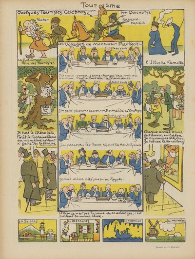 Ilustración para Le Rire de Georges Delaw