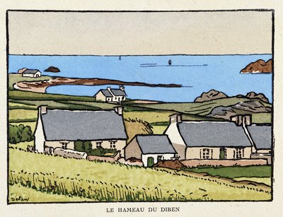 Le hameau de Diben - en 