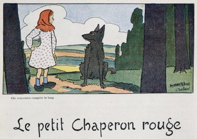 Caperucita Roja - ilustrado por Georges Delaw, ed. Spock de Georges Delaw