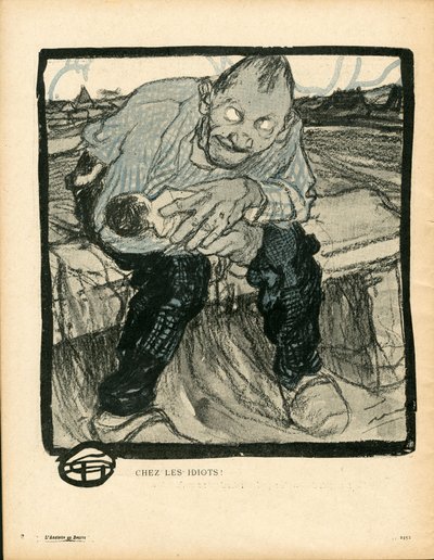 The Butter Plate, número 146, satírico en color de Georges Dupuis