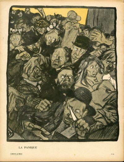 The Butter Plate, número 153, satírico en color de Georges Dupuis