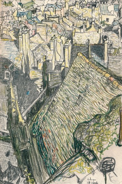 Vue De Valogne, c1911 de Georges Dupuis