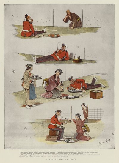 Una escapada en Japón de Georges Ferdinand Bigot