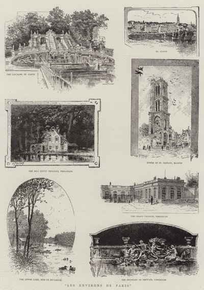 Los Alrededores de París de Georges Fraipont