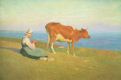 Atardecer, Bretaña de Georges Gascoyne