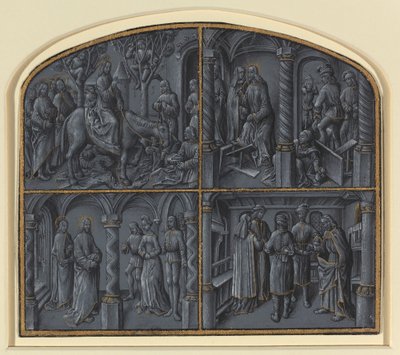 Cuatro escenas de la vida de Cristo de Georges Hurtrel