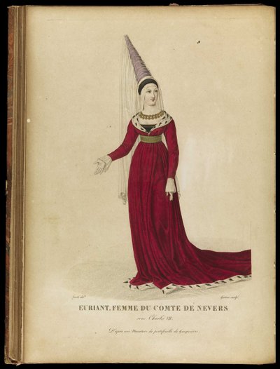 Euryanthe, finales del siglo XVIII de Georges Jacques Gatine