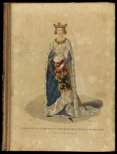 María de Avesnes 1280-1354, finales del siglo XVIII de Georges Jacques Gatine