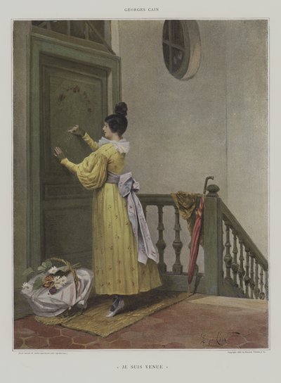 He venido de Georges Jules Auguste Cain