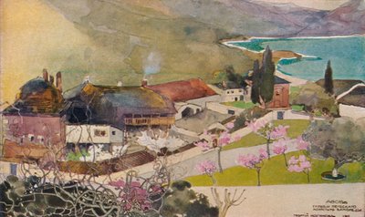 Oficinas del Monasterio Griego, Vatopedi, siglo XIX de Georges Kossiakoff