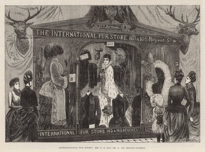 La Exposición Internacional de Salud: tienda internacional de pieles de Georges Labadie Pilotell