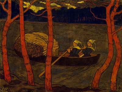 Remeras en Bretaña, c.1893-94 de Georges Lacombe
