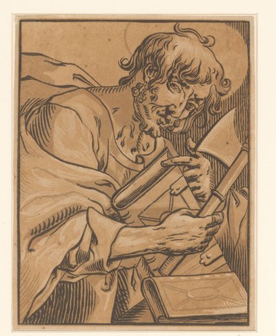 Apóstol Mattias
Cristo y los doce apóstoles (título de la serie) de Georges Lallemand