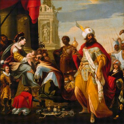 La adoración de los magos, antes de 1624 de Georges Lallemand