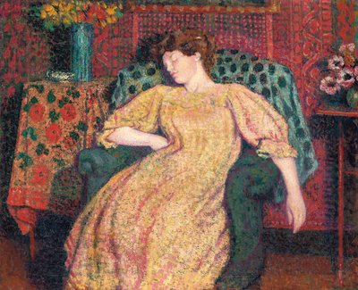 Endormie, o La Siesta de Georges Lemmen
