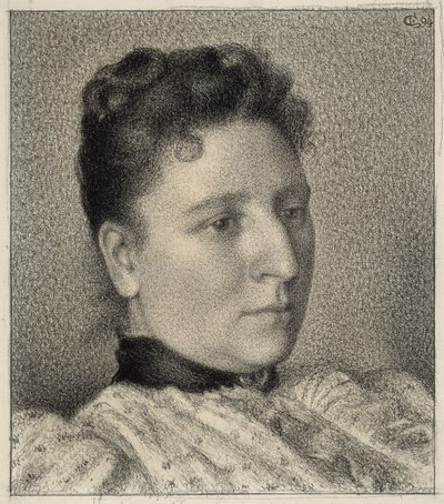 Retrato de Anna Boch de Georges Lemmen