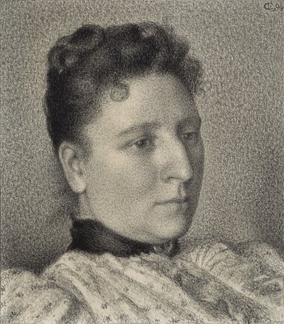 Retrato de Anna Boch, 1894 de Georges Lemmen