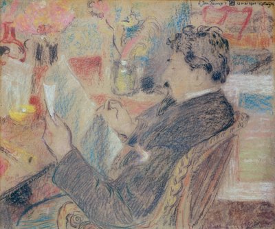Retrato de un hombre, 1901 de Georges Lemmen