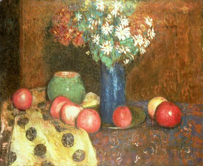 Naturaleza muerta con frutas de Georges Lemmen