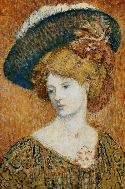 Femme au Chapeau de Georges Lemmen