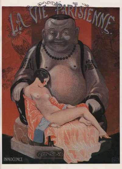 Inocencia. Portada de La Vie Parisienne, 1925 de Georges Leonnec