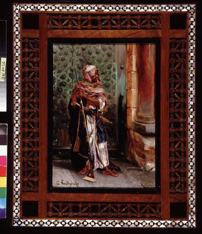 El Guardián del Harén de Georges Marie Rochegrosse
